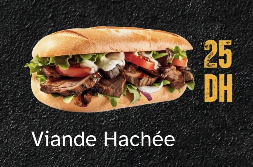 Sandwich Viande Hachée