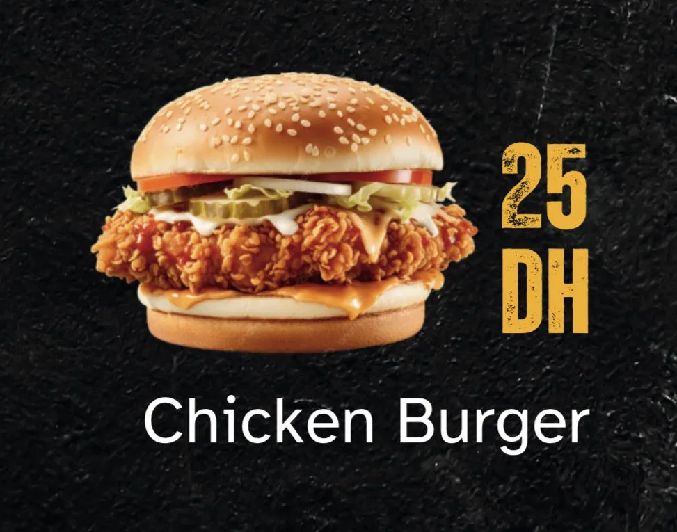 chicken burger